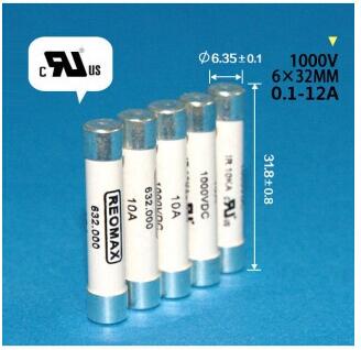 1000Vdc REOMAX光伏熔斷器10X38mm PV1000